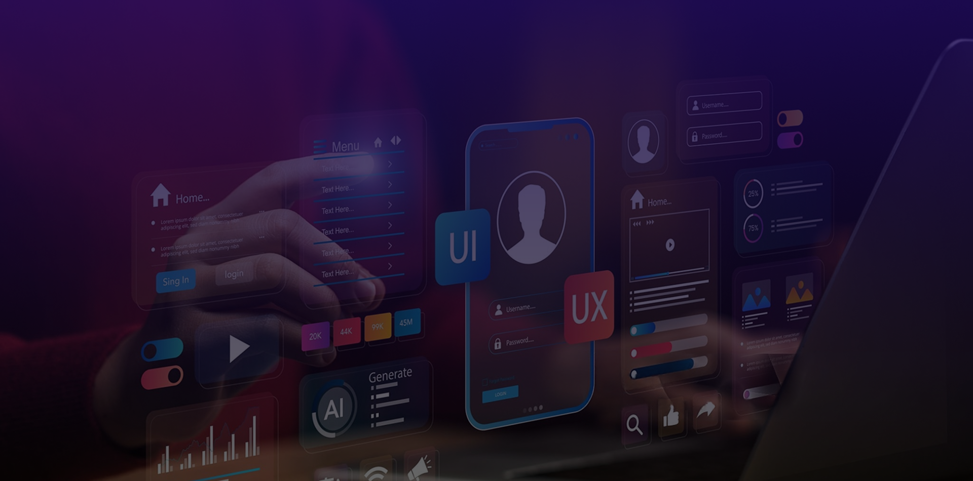 Social media content